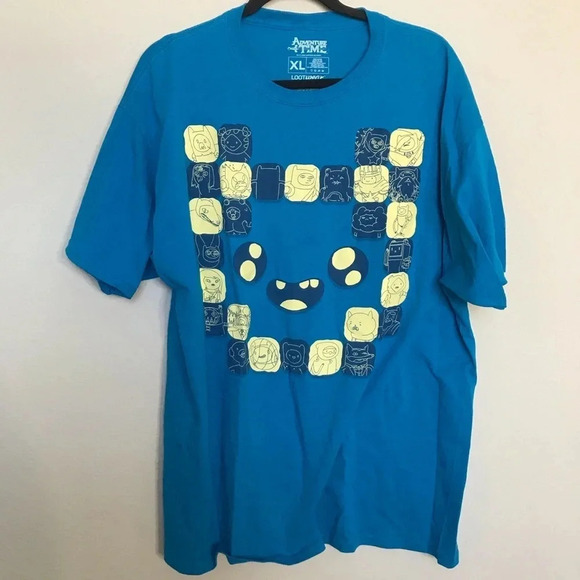 Loot Crate Other - Adventure Time Blue Tshirt Lootcrate